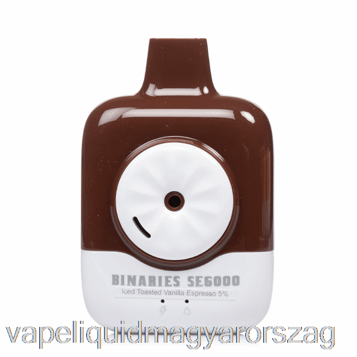 Horizon Binárisok Se6000 Eldobható Jeges Pirított Vanília Espresso Vape E Cigi